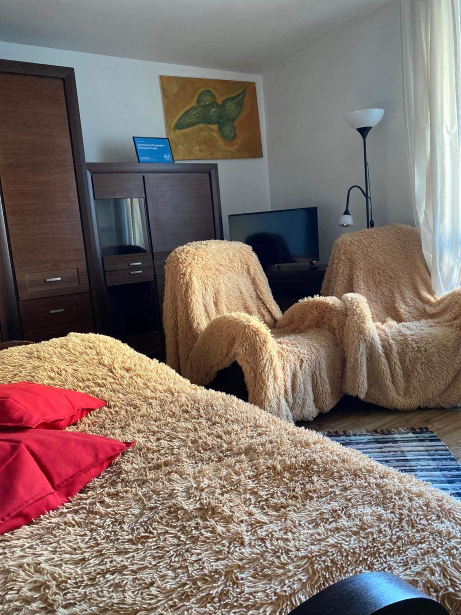 Apartament Noc Z Obrazem - Balkon - Warszawa Praga Exteriör bild